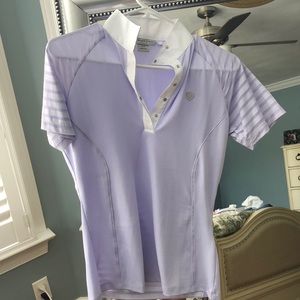 AriatPRO purple show shirt